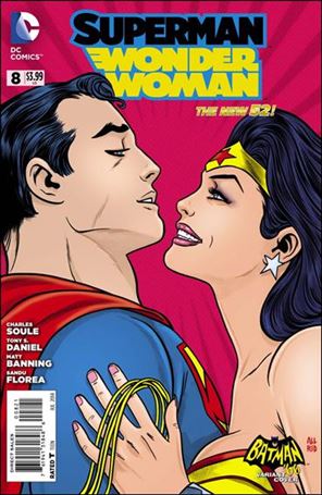 Superman/Wonder Woman issue 8-D Michael Allred 1:25 Batman '66 Cover