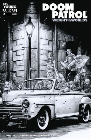 Doom Patrol: Weight of the Worlds issue 3-B Jay Anacleto Cover