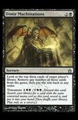Magic the Gathering: Ravnica (Base Set)  card 84 Dimir Machinations