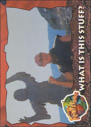 Flintstones: The Movie (Base Set) card 86 What Is This Stuff?