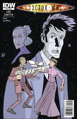Doctor Who (2009) issue 15 Paul Grist Cover