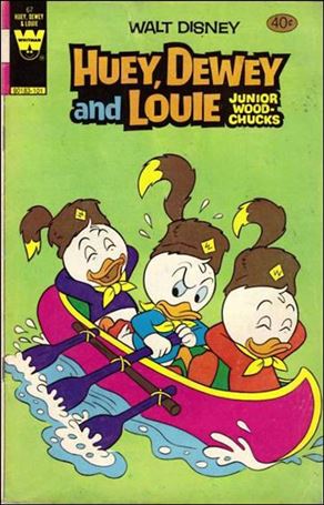 Walt Disney Huey, Dewey and Louie: Junior Woodchucks  issue 67 40 Cent Cover