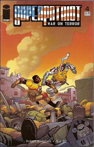 SuperPatriot: War on Terror issue 4 Cory Walker Cover