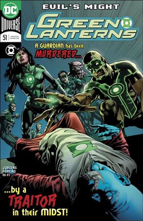 Green Lanterns issue 51 Mike Perkins Cover
