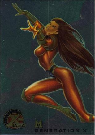1996 Fleer Ultra X-Men All Chromium (Base Set) card 33 M