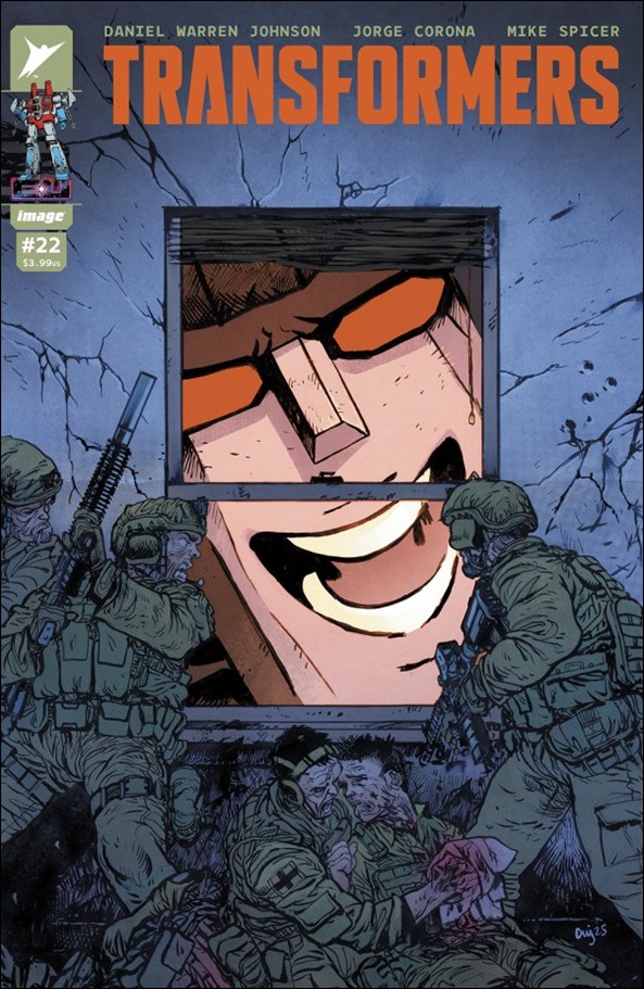 Transformers (2023) issue 22 Daniel Warren Johnson Cover