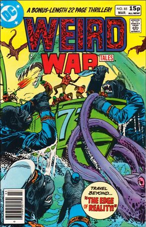 Weird War Tales (1971) issue 85-B UK Price Cover