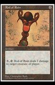 Magic the Gathering: 5th Edition (Base Set) card 397 Rod of Ruin