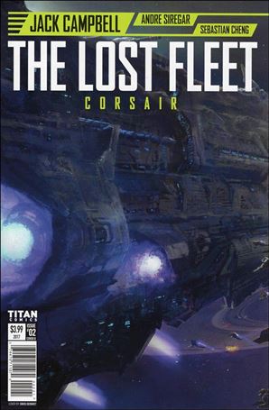 Lost Fleet issue 2-B David Demaret Cover