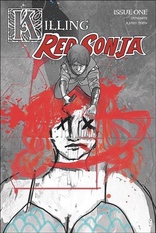 Killing Red Sonja issue 1-H Christian Ward 1:20 Spot Color Cover