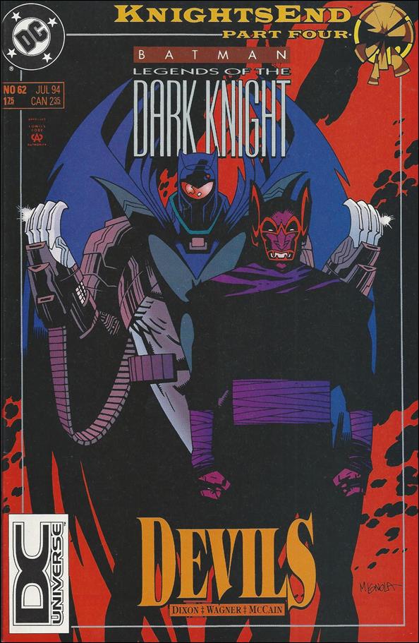 Batman: Legends of the Dark Knight issue 62-B DC Universe UPC (2nd Printing)