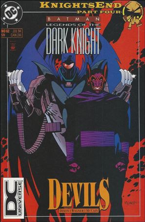 Batman: Legends of the Dark Knight issue 62-B DC Universe UPC (2nd Printing)