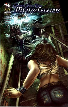 Grimm Fairy Tales Myths & Legends issue 19-B Nei Ruffino Stairs Cover