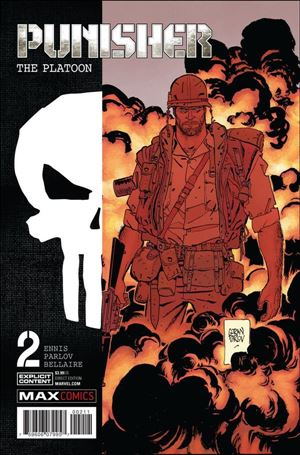 Punisher: The Platoon issue 2 Goran Parlov Cover