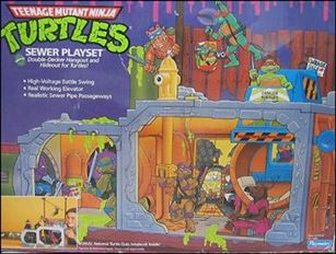 Teenage Mutant Ninja Turtles (1988) Vehicles and Playsets figure 12 Sewer Playset