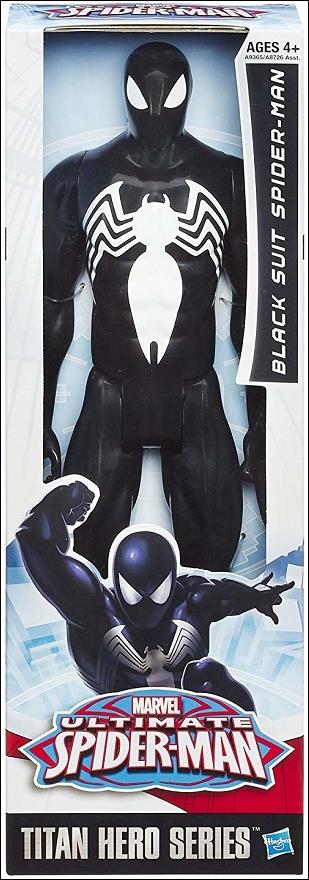 Marvel Titan Hero Series figure 4 Black Suit Spider-Man (Ultimate Spider-Man)