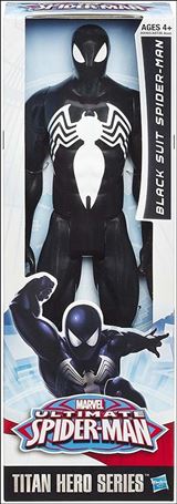 Marvel Titan Hero Series figure 4 Black Suit Spider-Man (Ultimate Spider-Man)
