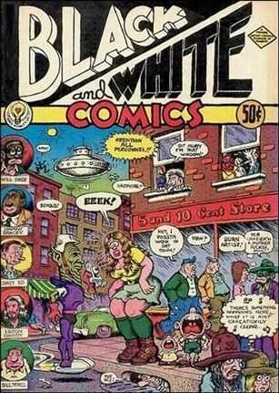 Black and  White Comics Cover Image 1