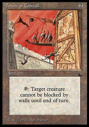 Magic the Gathering: The Dark (Base Set) card 113 Tower of Coireall