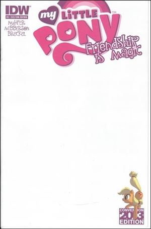 My Little Pony: Friendship is Magic issue 6-H Convention Blank Cover
