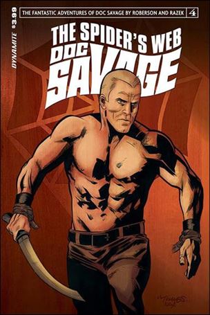 Doc Savage: The Spider's Web issue 4 Standard Cover