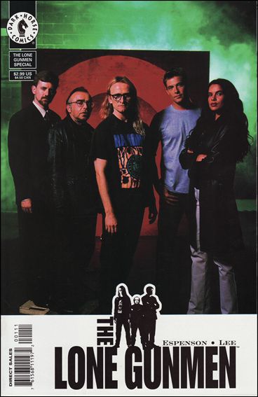 Lone Gunmen issue 1-B Photo Cover