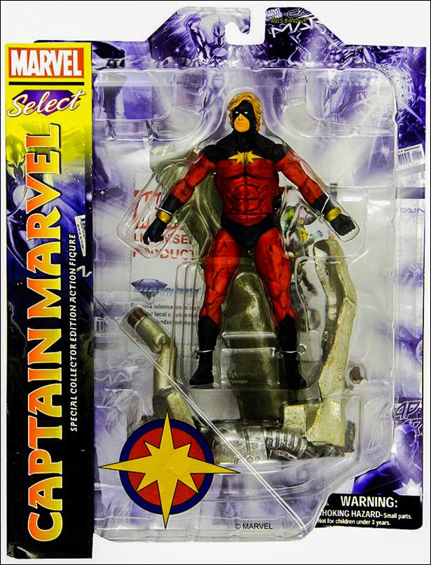 Marvel Select figure 41-D Captain Marvel (2014 Remake)