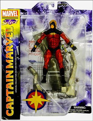 Marvel Select figure 41-D Captain Marvel (2014 Remake)