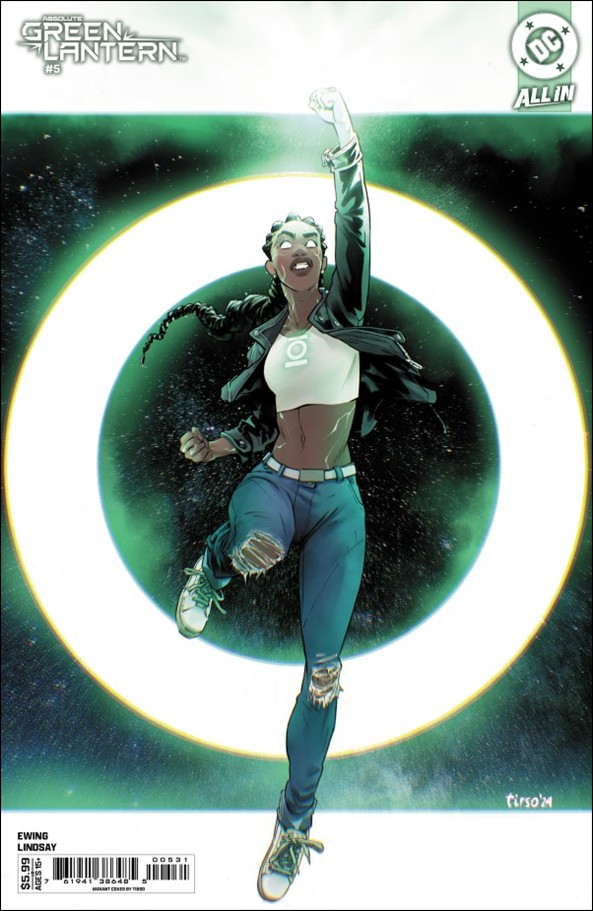 Absolute Green Lantern issue 5-C Tirso Cons Cardstock Cover