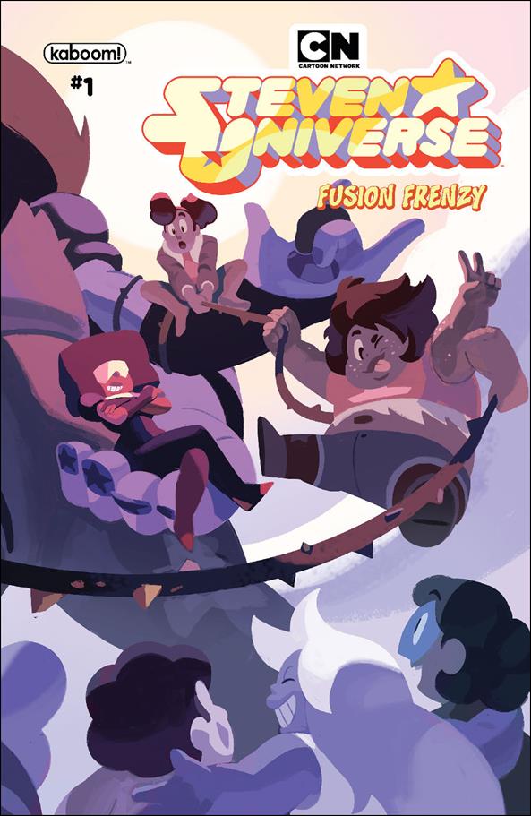 Steven Universe: Fusion Frenzy issue 1-B Nathalie Fourdraine Right Side Cover