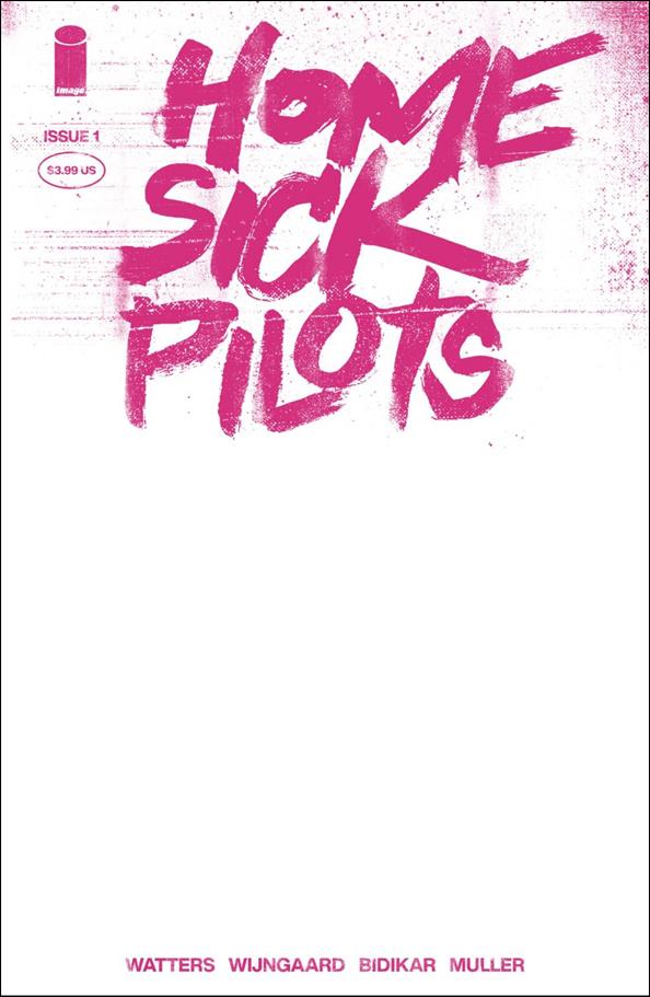 Home Sick Pilots issue 1-D 1:25 Blank/Sketch Cover