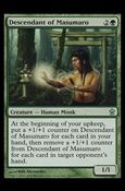 Magic the Gathering: Saviors of Kamigawa (Base Set) card 126 Descendant of Masumaro