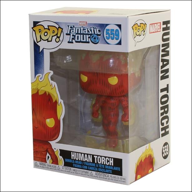 POP! Marvel figure 559 Human Torch