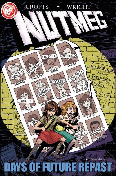 Nutmeg issue 1-B Josh Eckert Cover 1/2000