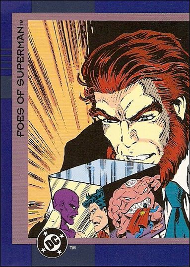DC Cosmic Teams (Base Set) card 34 Foes of Superman: Card 1