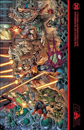 Death of Superman 30th Anniversary Special issue 1.00-N 2nd Printing Jurgens, Breeding, & Anderson Cover