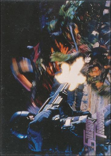 Starship Troopers: Series 1 (Base Set) card 18 Pull Back!
