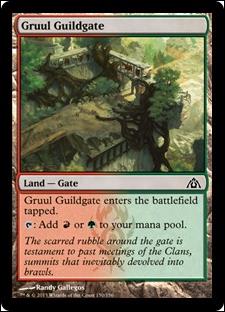 Magic the Gathering: Dragon's Maze (Base Set) card 150 Gruul Guildgate