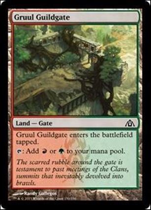 Magic the Gathering: Dragon's Maze (Base Set) card 150 Gruul Guildgate
