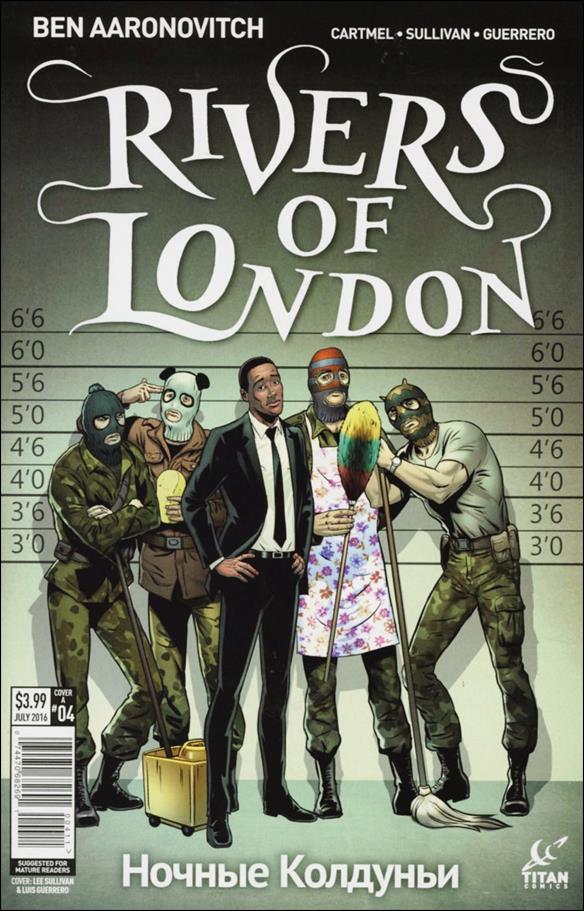 Rivers of London: Night Witch issue 4 Lee Sullivan Cover