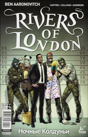 Rivers of London: Night Witch issue 4 Lee Sullivan Cover