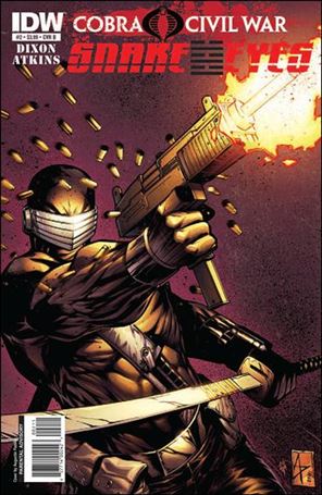 G.I. Joe: Snake Eyes (2011) issue 2-B Augustin Padilla Cover
