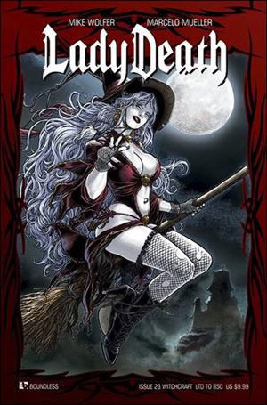 Lady Death (2010) issue 23-G Witchcraft Cover 1/850