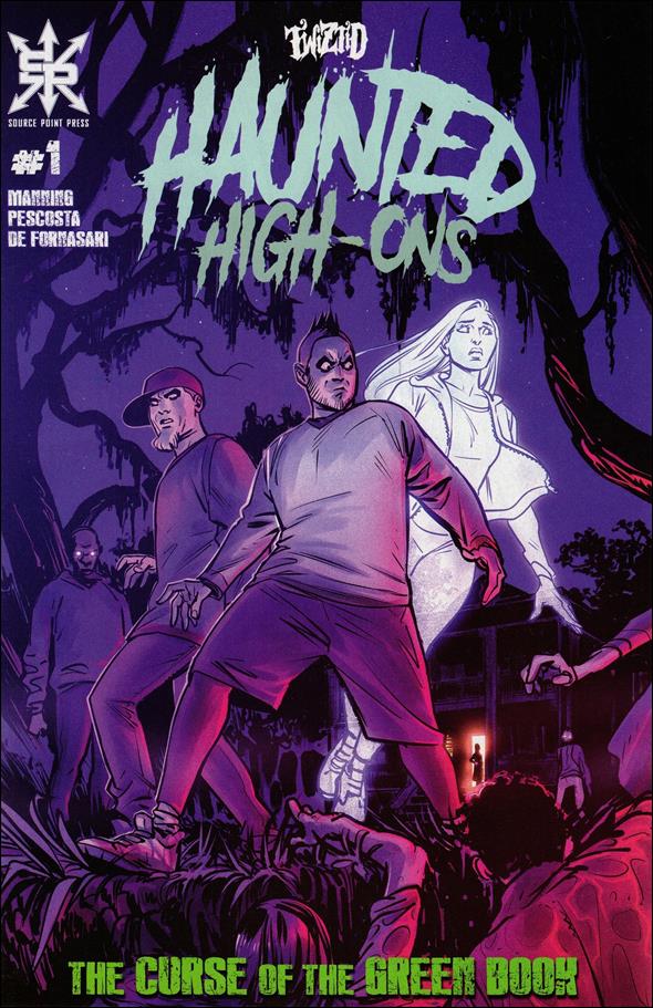 Twiztid Haunted High-Ons: The Curse of the Green Book issue 1 Marianna Pescosta Cover