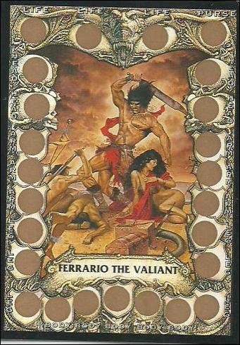 Battle Cards (Base Set) card 59 Ferrario the Valiant