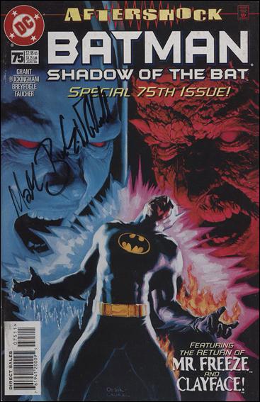 Batman: Shadow of the Bat issue 75-B Dynamic Forces (Signed by Mark Buckingham)