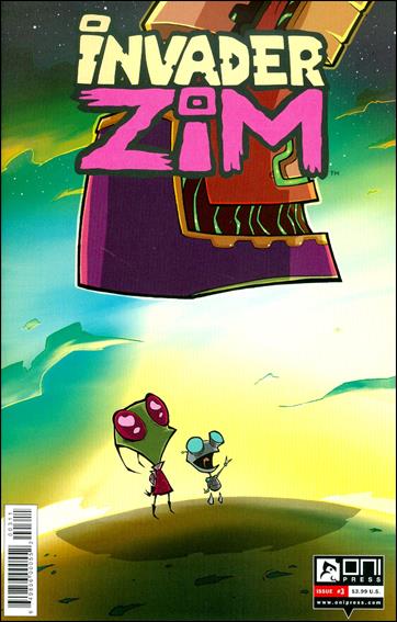 Invader Zim issue 3 Aaron Alexovich Cover