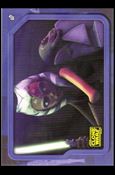Star Wars: The Clone Wars Trading Card Stickers (Base Set) card 58 Ahsoka in Action