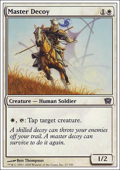 Magic the Gathering: 9th Edition (Base Set) card 27 Master Decoy