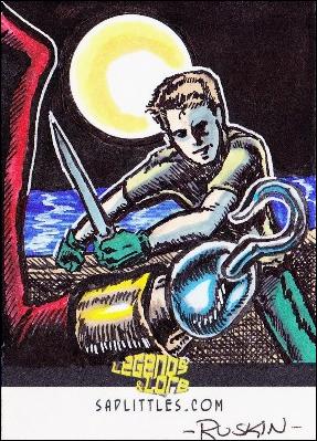 Legends & Lore (Sketch Card Subset) card KR Kurt Ruskin 1/32